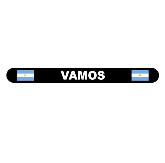 Incro Argentina Flag VAMOS Racket Protector Black
