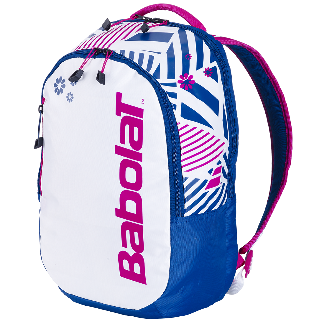 BABOLAT BACKPACK KIDS 3rd GEN Blue-Wht-Pink 753108