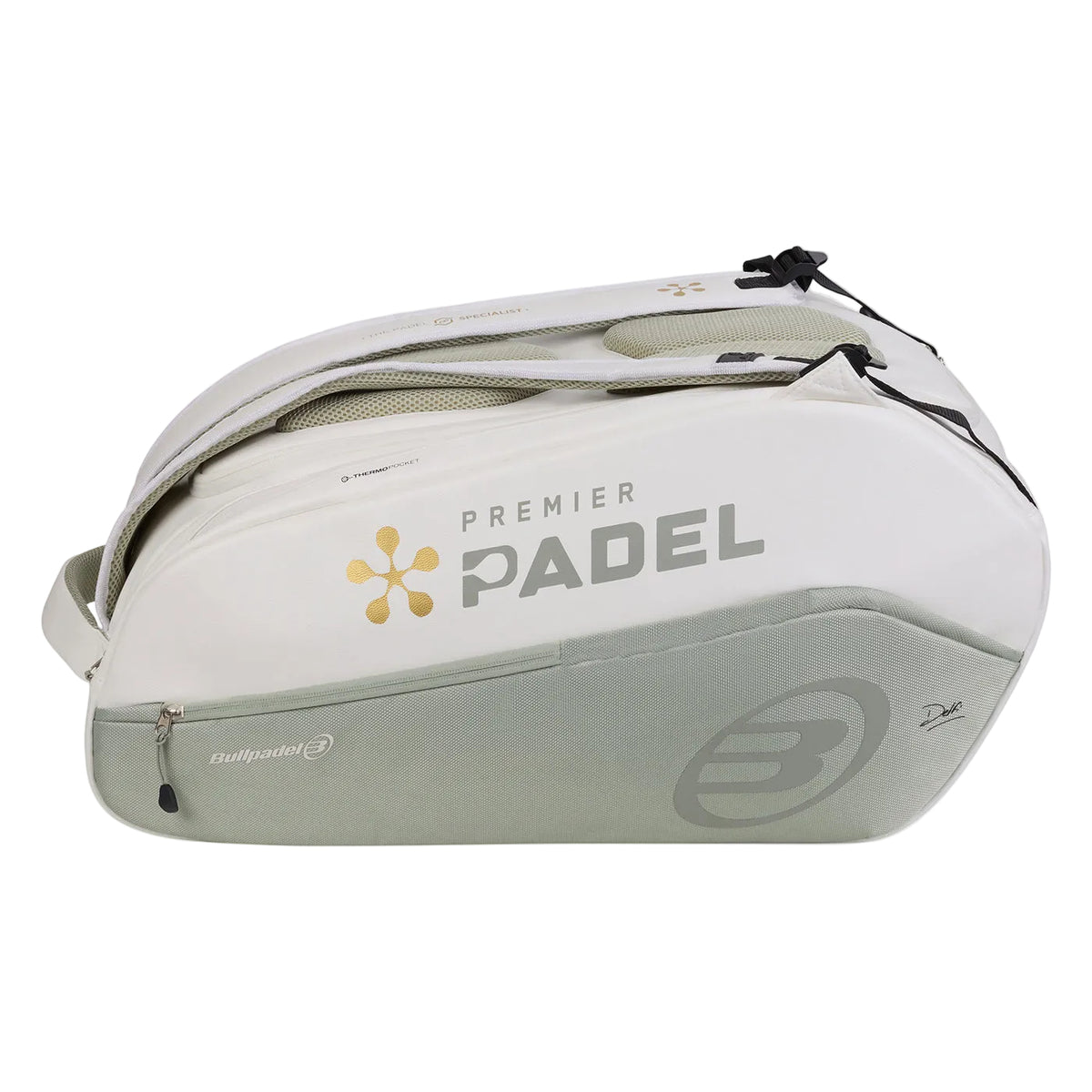 BULLPADEL PREMIER PADEL PP26003 VERTEX 077 BAG KAKI/WHITE DK61077000