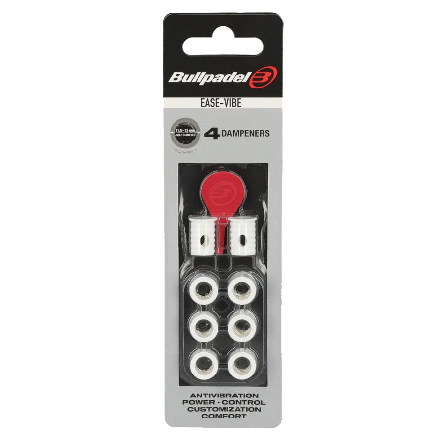 BULLPADEL EASE VIBE DAMPENER 012 WHITE