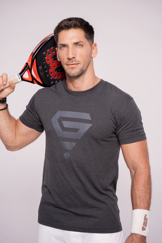 Gradient Graphic Tee Black