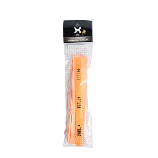 X-Trust Overgrip Perforated Relief Orange