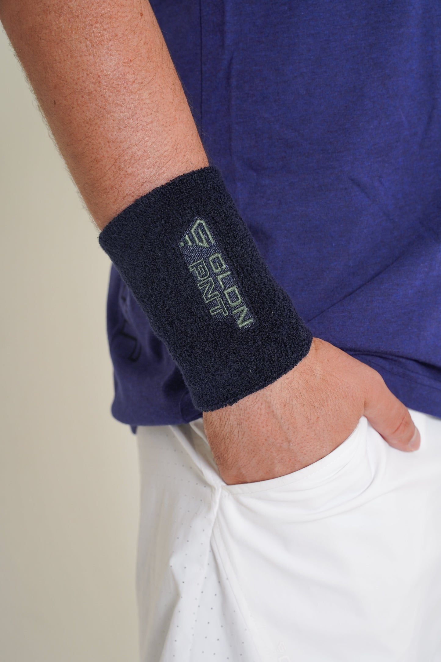 4" Sweatband Navy