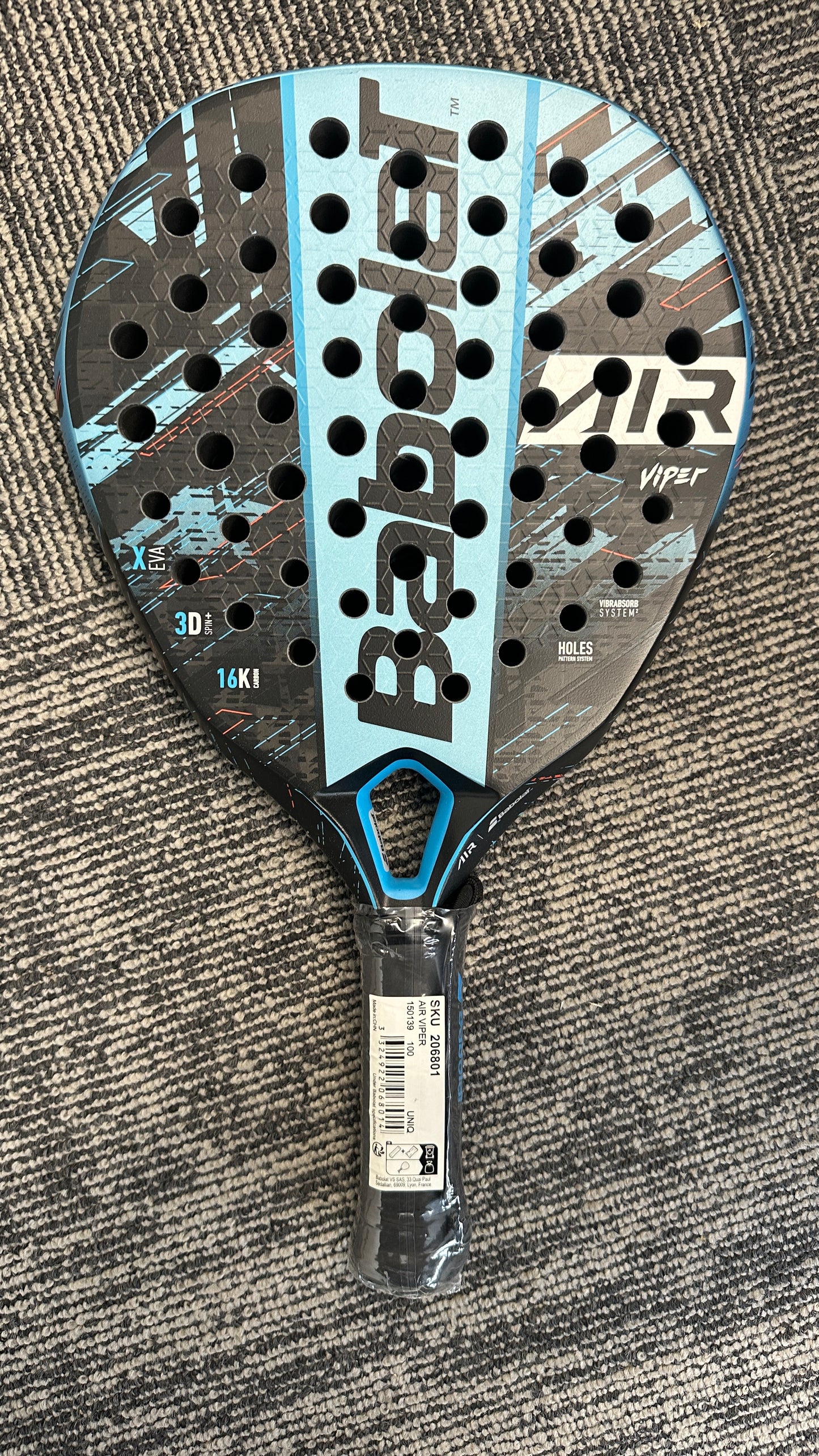 Babolat 150139 Air Viper 2024 Padel Racket New but Small Chip