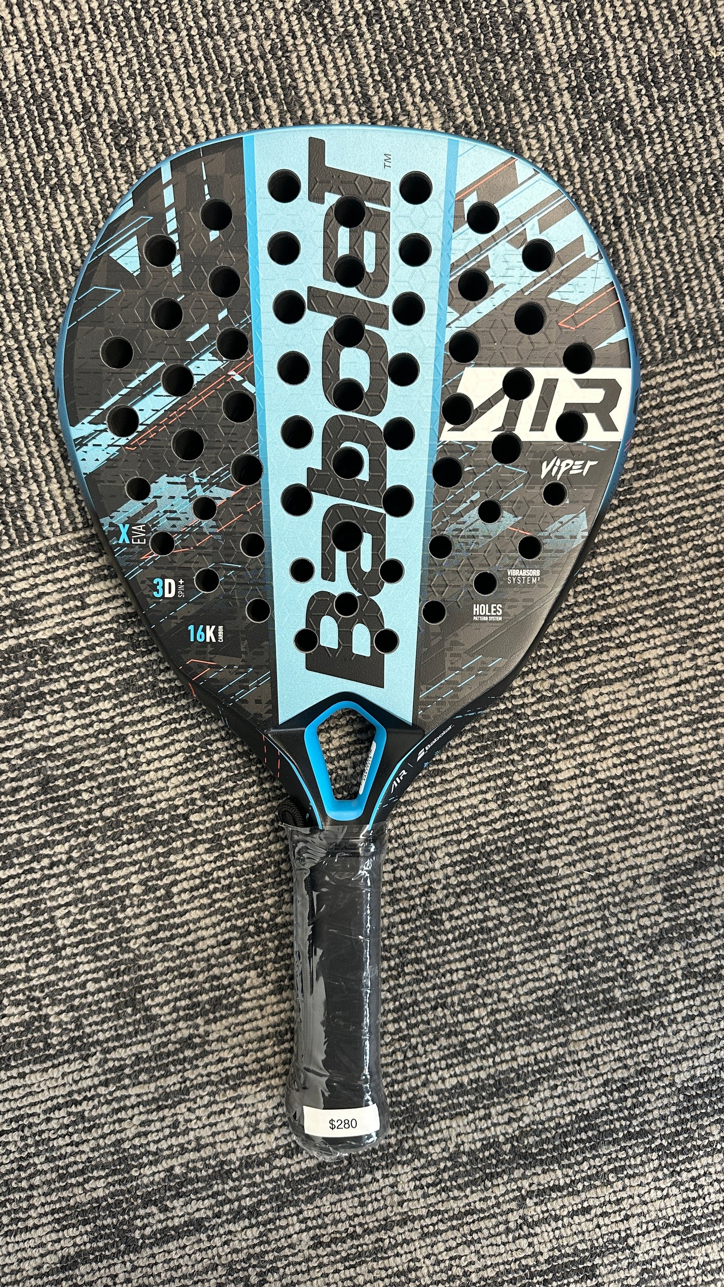 Babolat 150139 Air Viper 2024 Padel Racket New but Small Chip