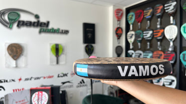 Incro Argentina Flag VAMOS Racket Protector Black