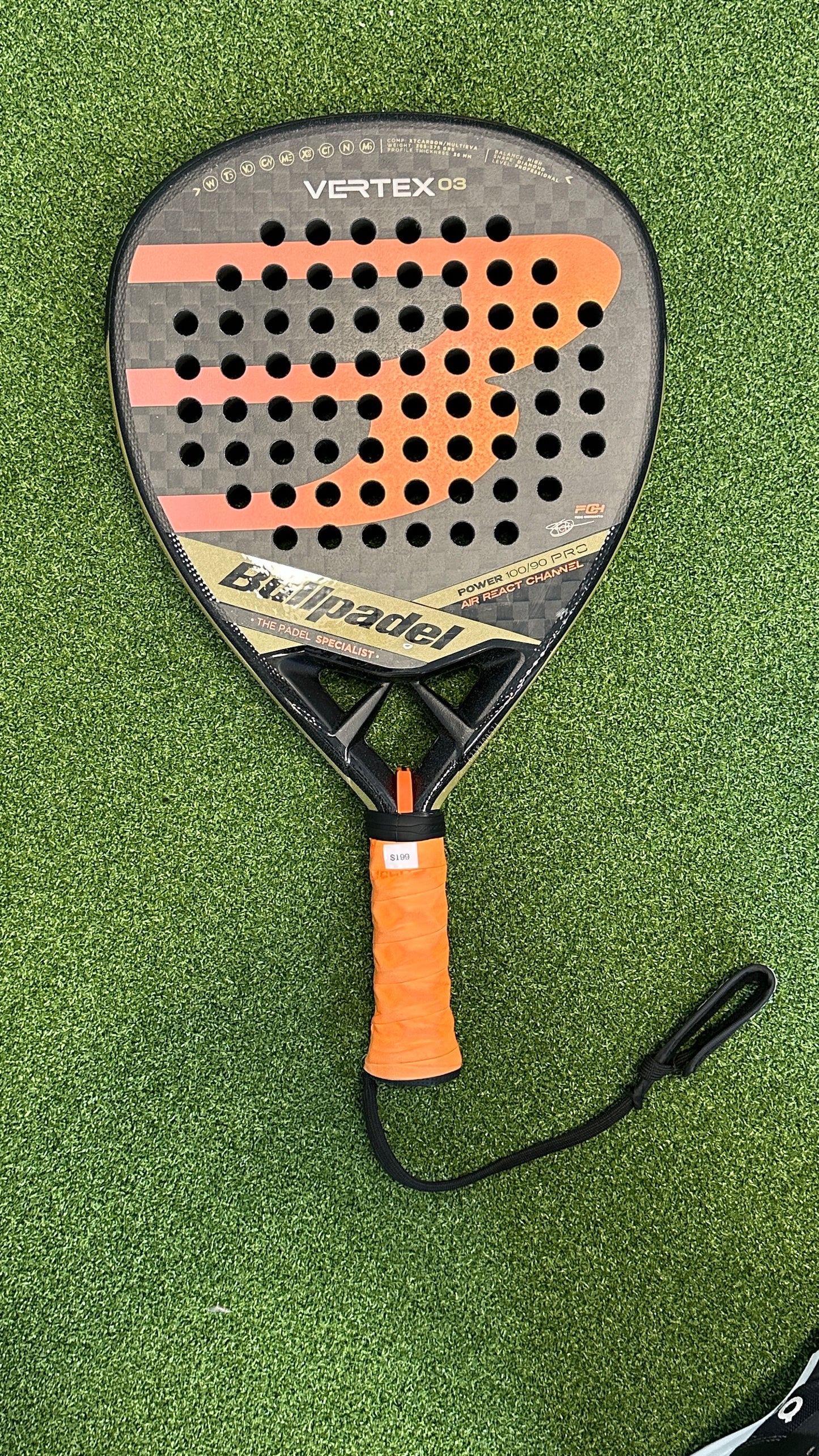 Bullpadel VERTEX 03 2023 Juan Tello Padel Racket Used