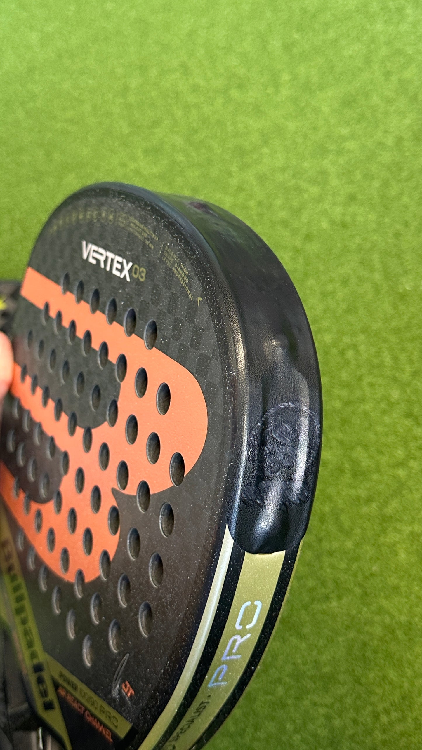 Bullpadel VERTEX 03 2023 Juan Tello Padel Racket Used