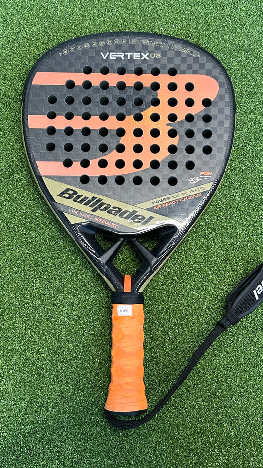 Bullpadel VERTEX 03 2023 Juan Tello Padel Racket Used