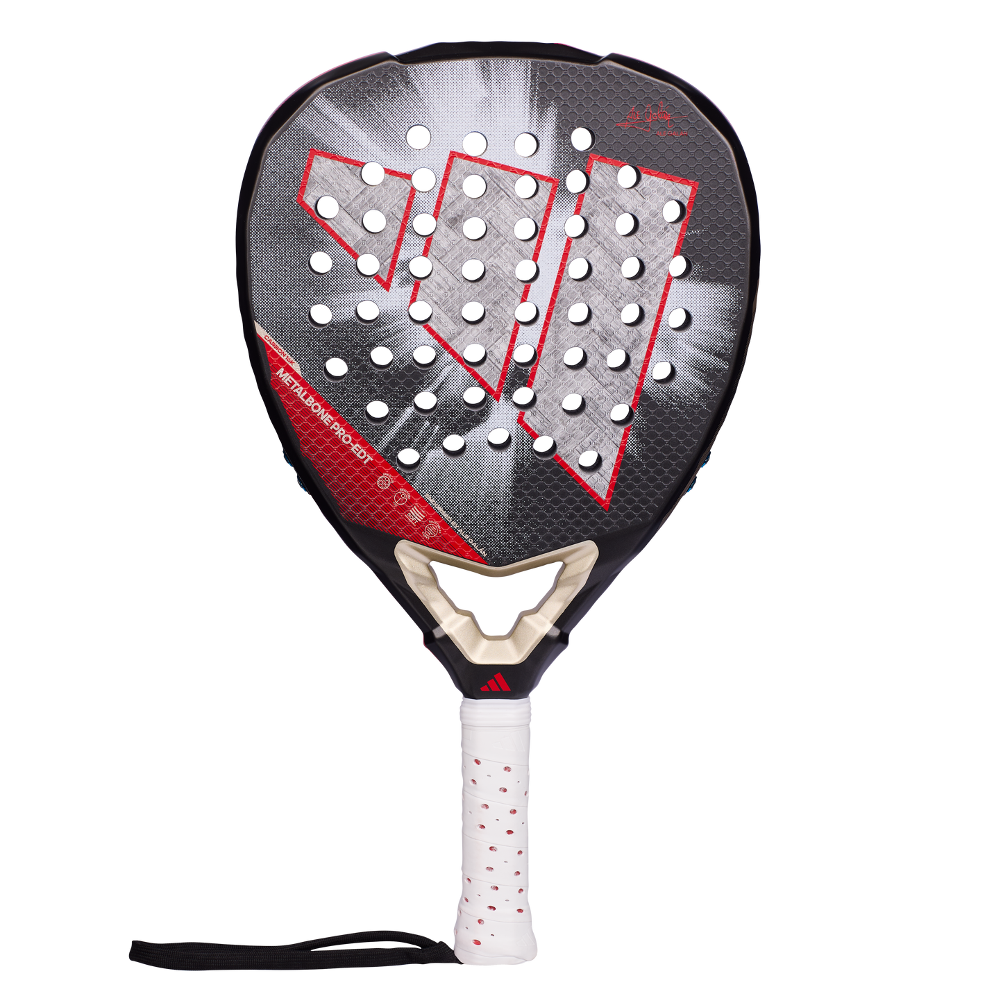 Adidas Metalbone Pro EDT 2026 Racket Ale Galán Badminton Player