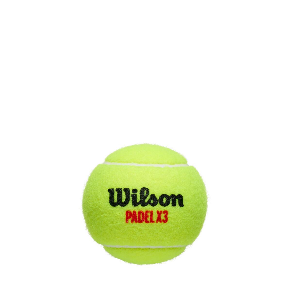 24x WILSON PADEL X3 - 24 Can Box