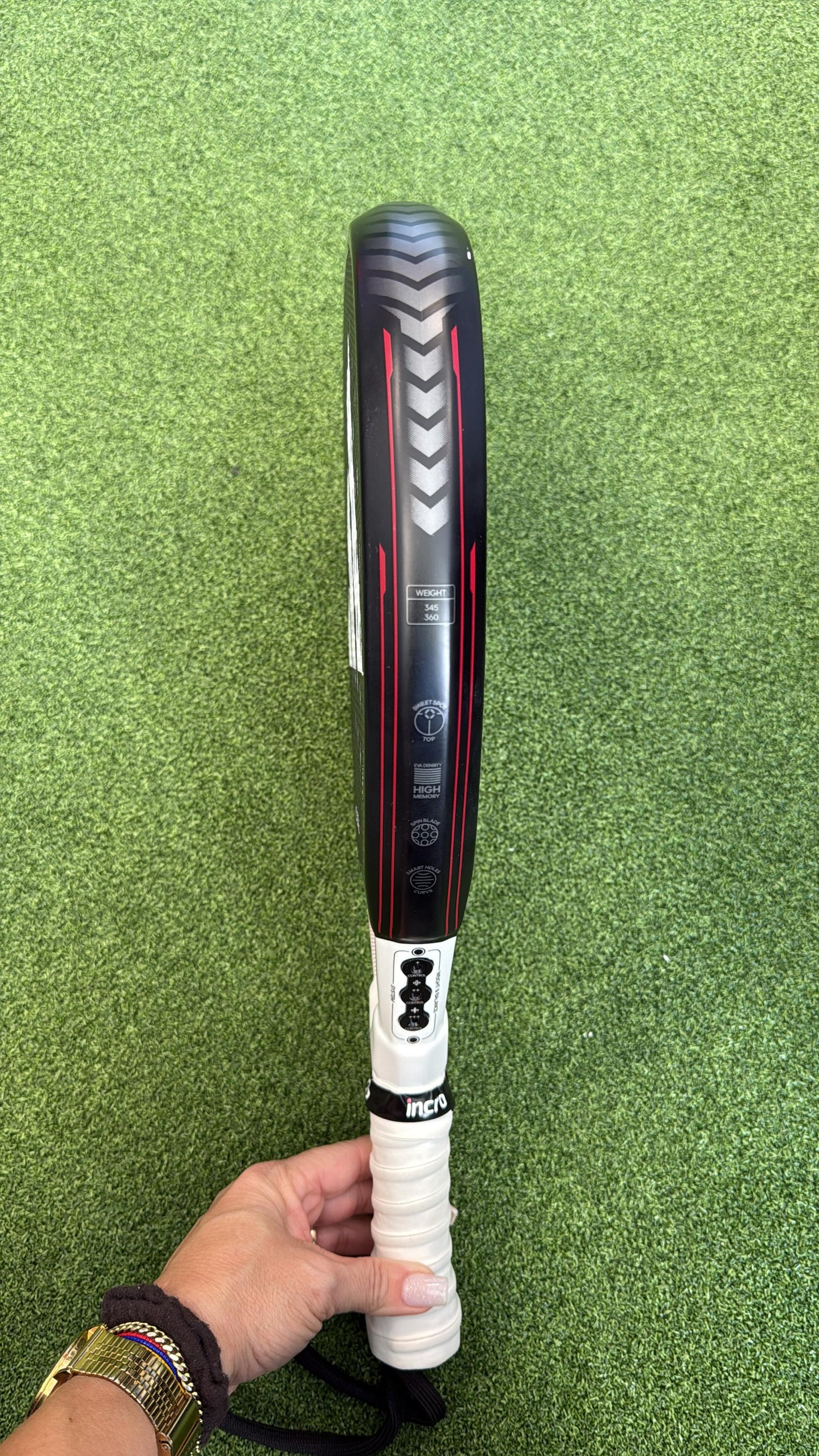 ADIDAS METALBONE HRD+ 3.3 Black/Red 2024 - Used condition 9/10