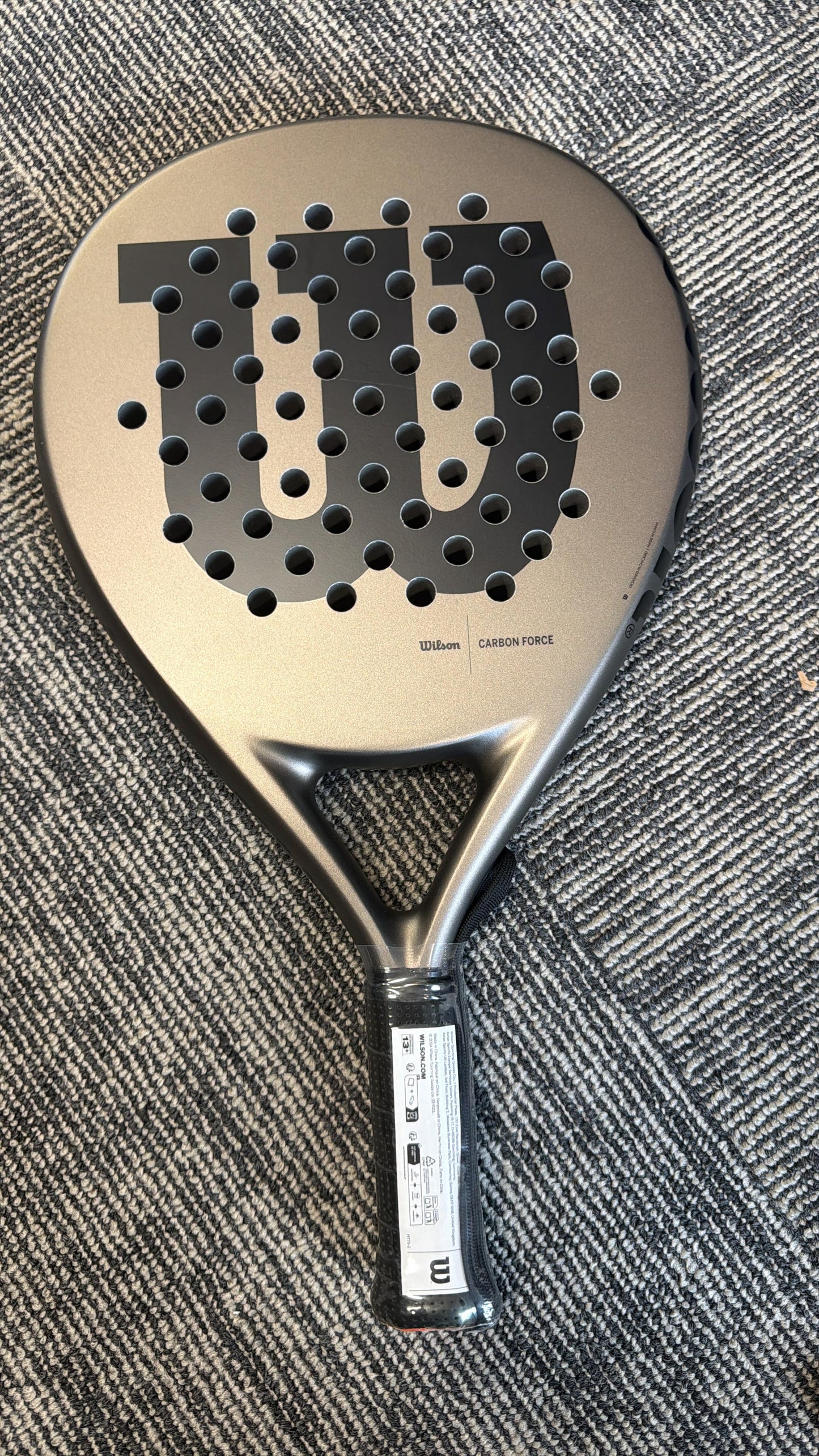 Wilson Carbon Force Padel 2 - Used Like new 10/10