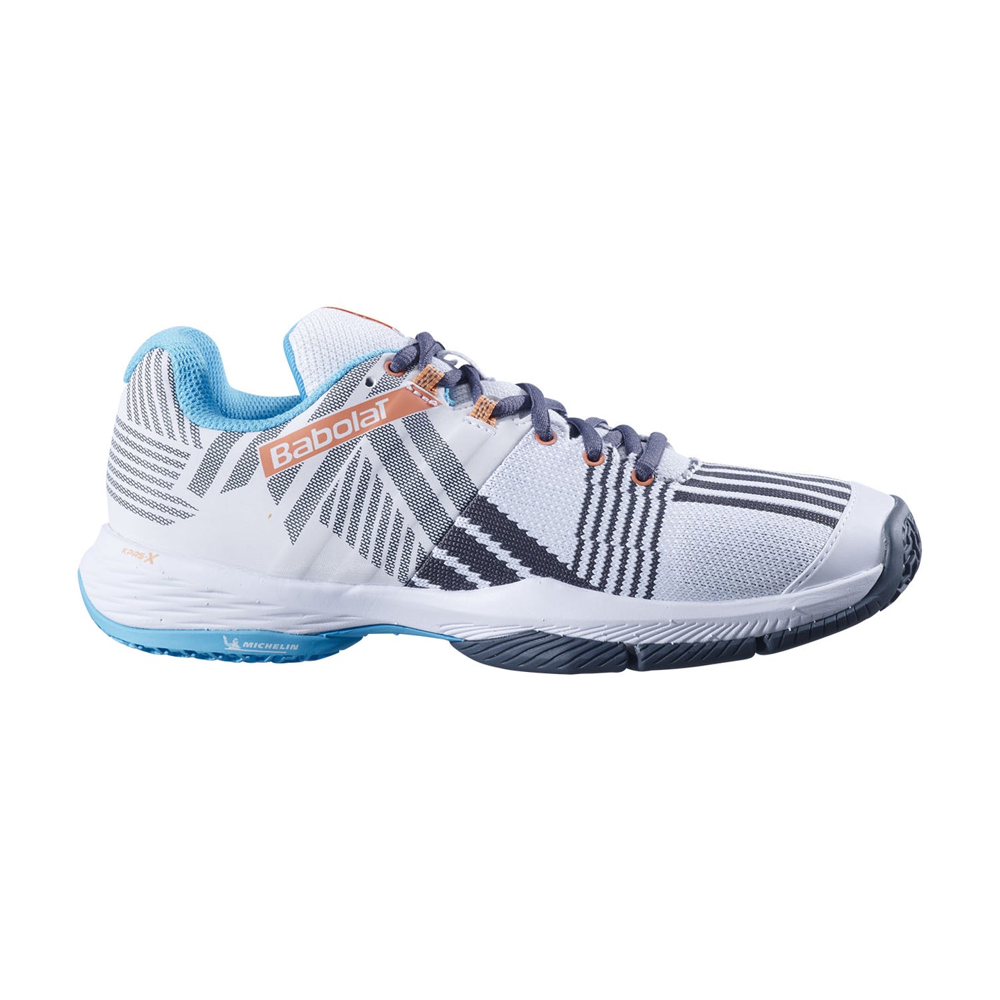 BABOLAT SHOES SENSA WOMEN 31S23757 White/Canyon Sunset