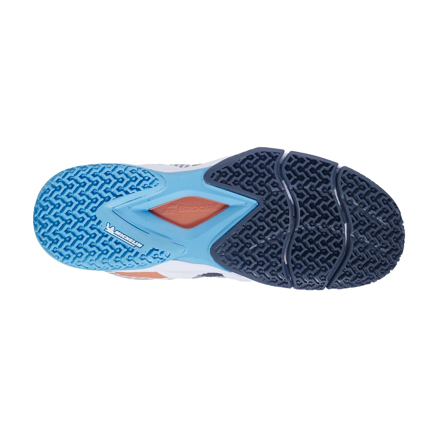 BABOLAT SHOES SENSA WOMEN 31S23757 White/Canyon Sunset