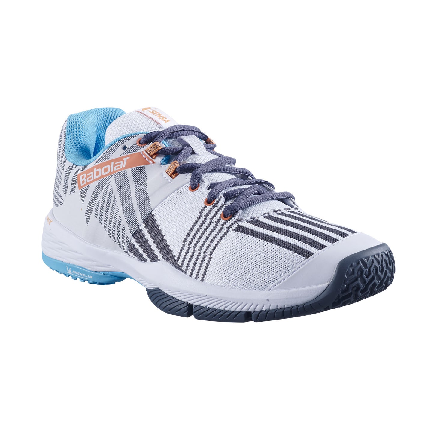 BABOLAT SHOES SENSA WOMEN 31S23757 White/Canyon Sunset