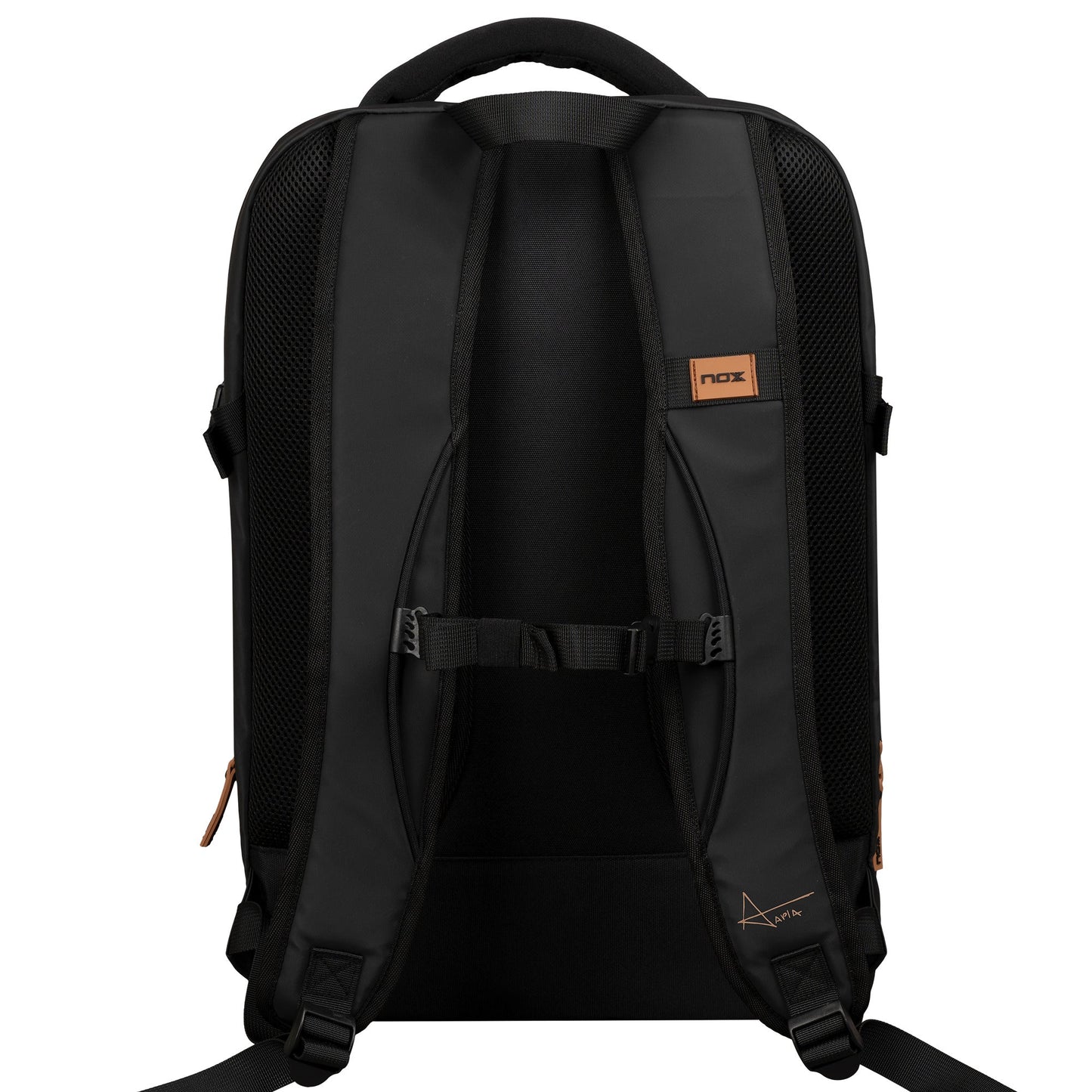 NOX LUXURY OPEN SERIES BLACK/BROWN BACKPACK 2025