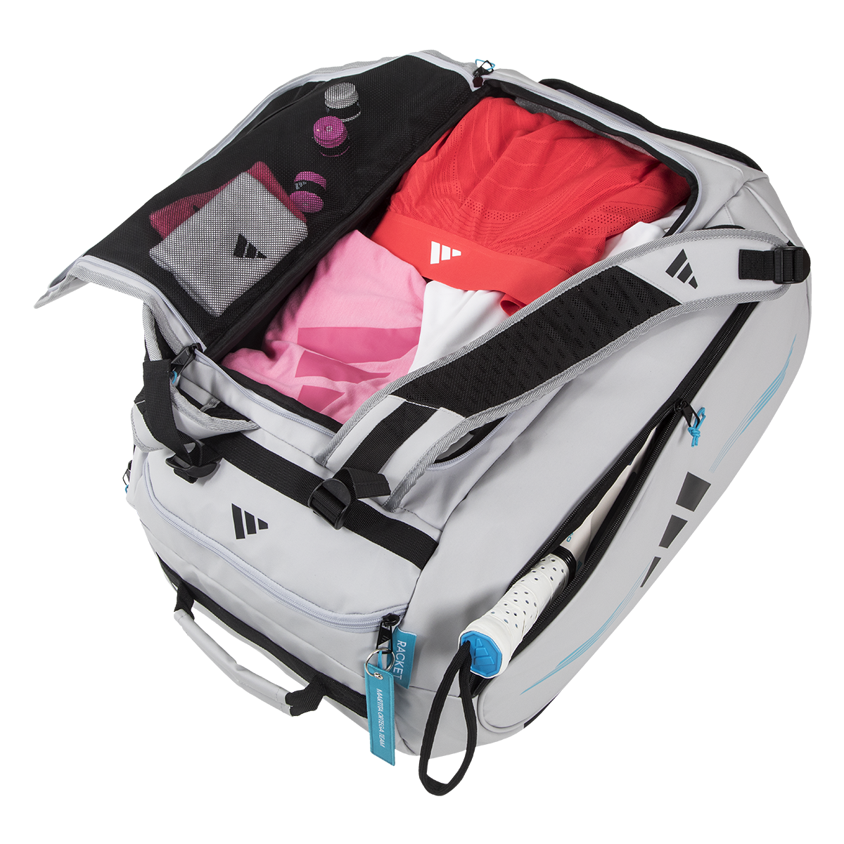 ADIDAS RACKET BAG PROTOUR OFFWHITE 3.4 2025