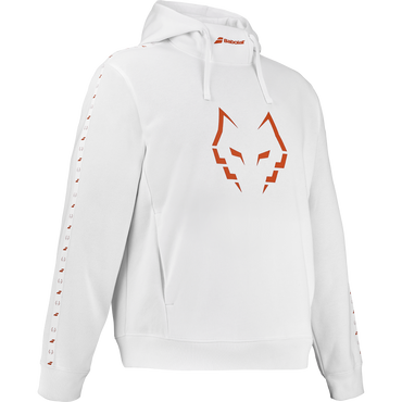 BABOLAT HOOD SWEAT JL White 6MS26042