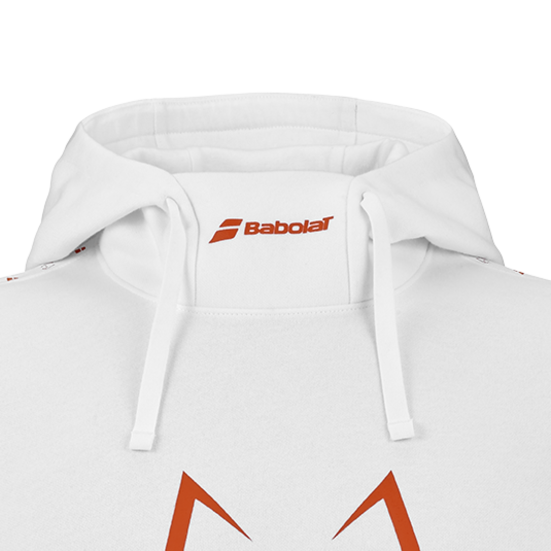 BABOLAT HOOD SWEAT JL White 6MS26042