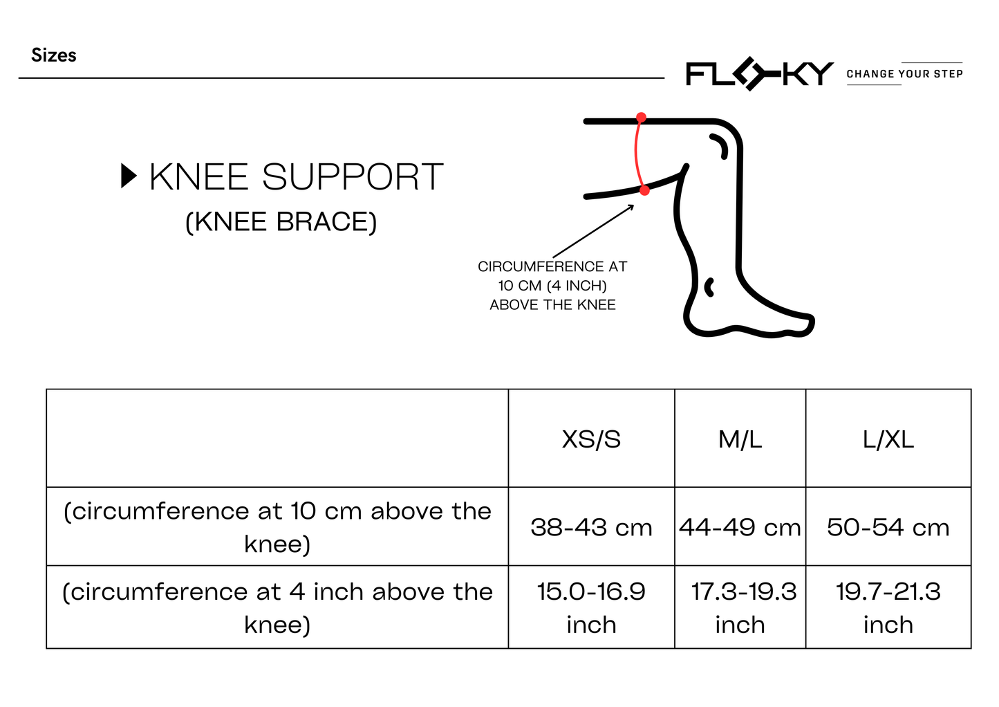 FLOKY KNEE SUPPORT GINOCCHIERA