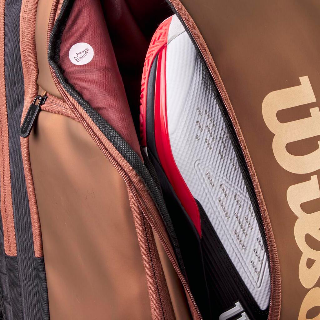 WILSON SUPER TOUR PRO STAFF V14 BACKPACK Bronze