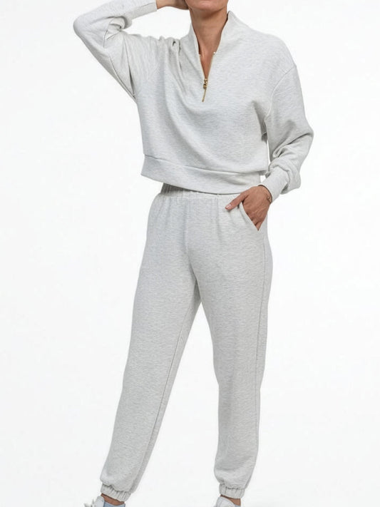 Soft Zipper Pants