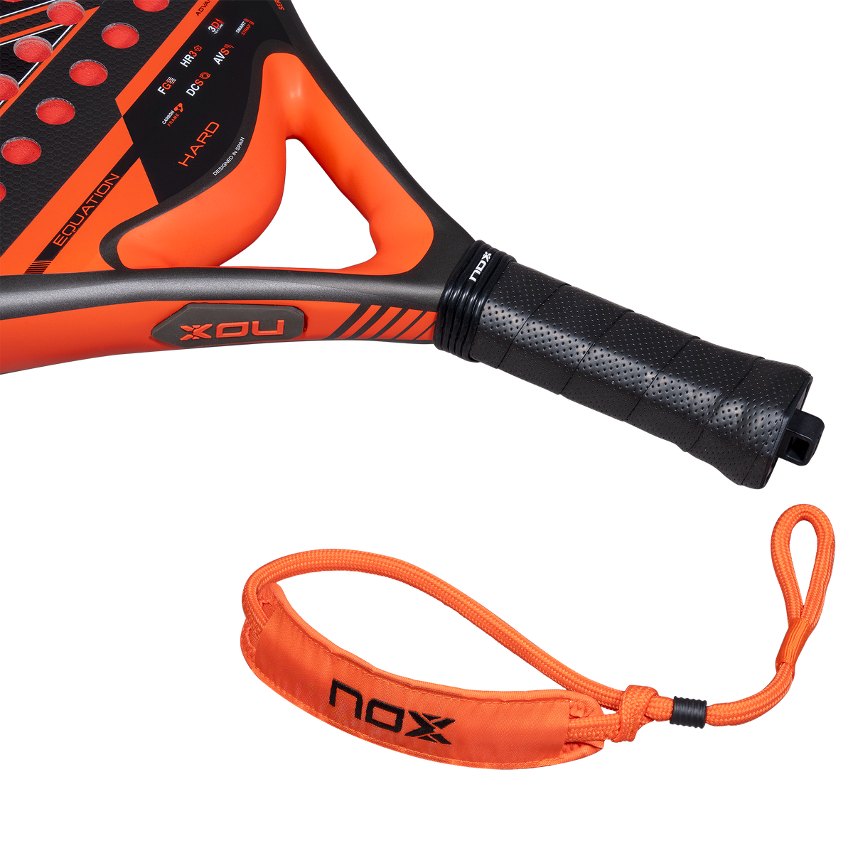 NOX Equation Hard Advanced 2027 Padel Racket With HR3 Hard EVA Core - view 9