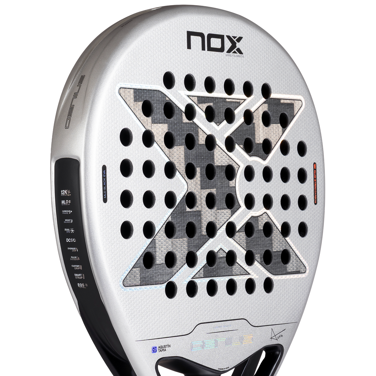 NOX Genius 12K Alum XTREM 2027 Padel Racket | Agustín Tapia - view 13