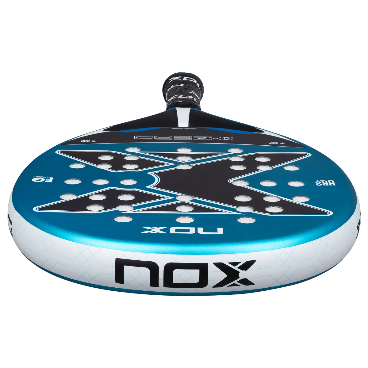 Nox X Zero Blue 2026 Padel Racket For Beginners And Intermediates With Enhanced Control And Forgiveness