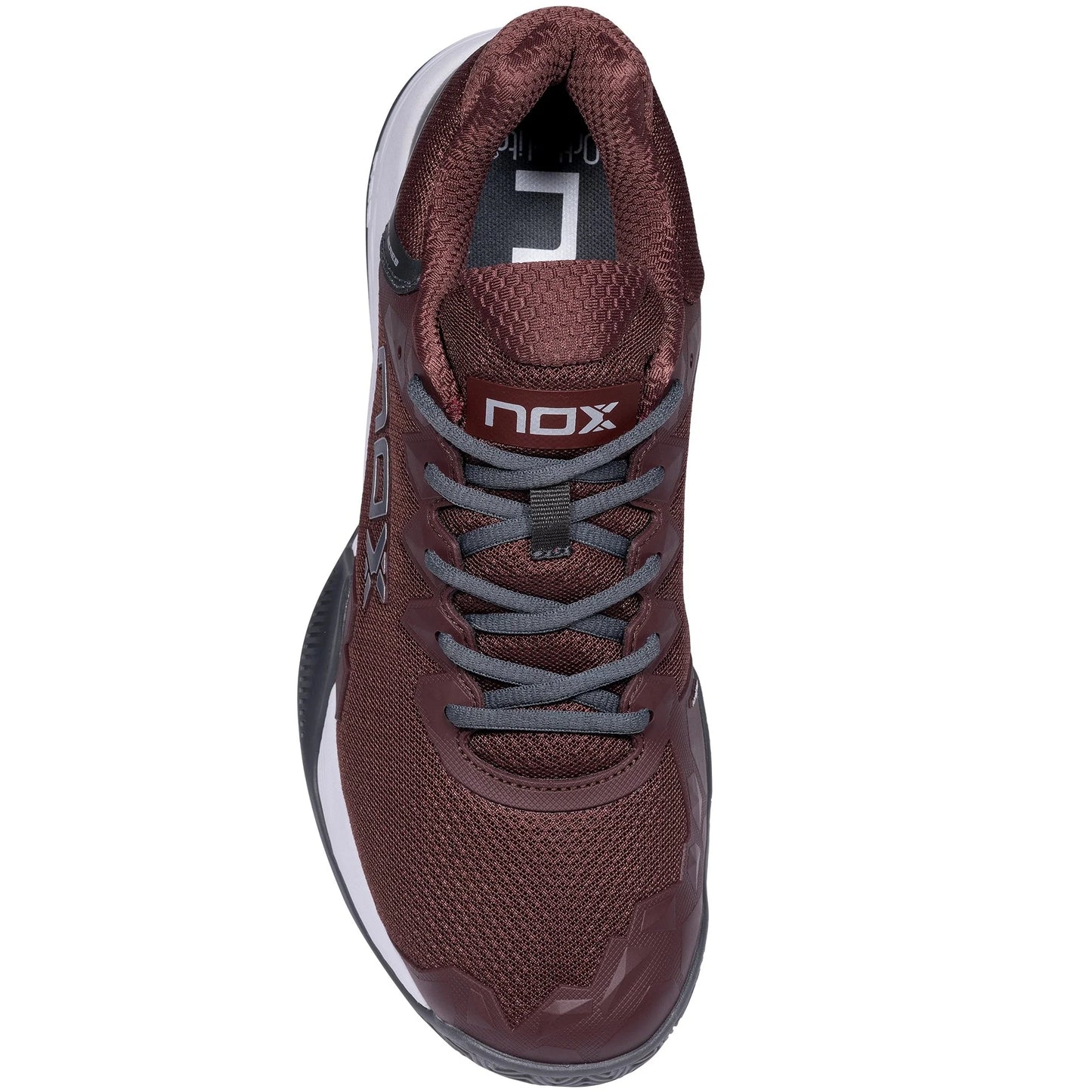 NOX SHOES ML10 HEXA RUM RAISIN/CHARCOAL CALMLHEXRURC