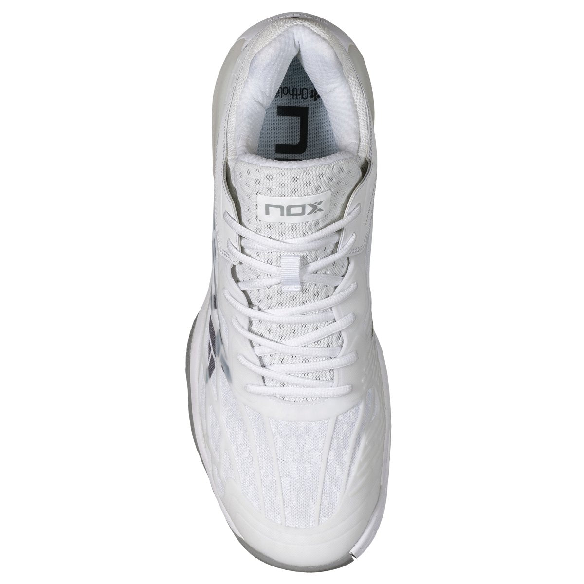 NOX SHOE PICKLEBALL LUX TEMPO WHITE/GREY CALPBLUXTEWG