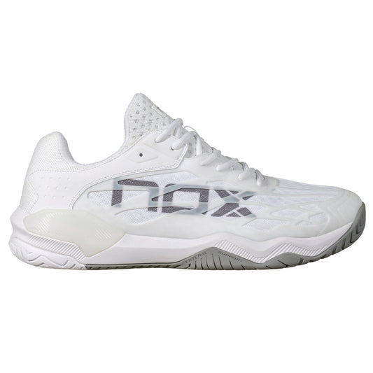 NOX SHOE PICKLEBALL LUX TEMPO WHITE/GREY CALPBLUXTEWG