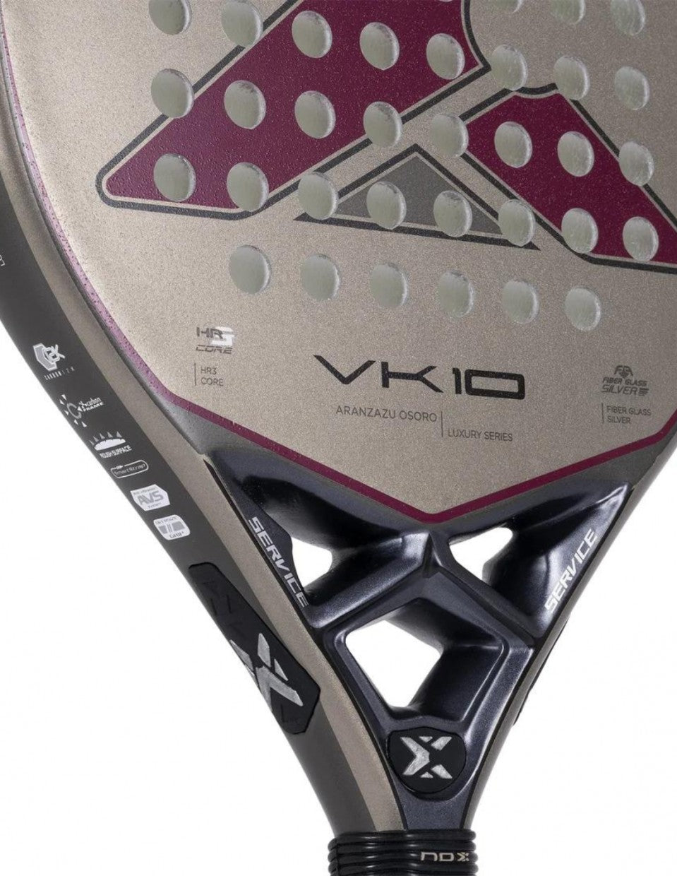 NOX VK10 LUXURY BY ARANZAZU OSORO PADEL RACKET