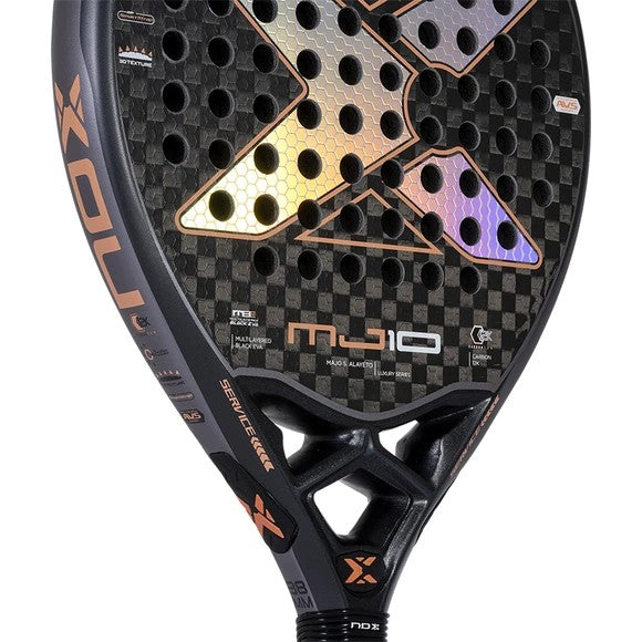 NOX MJ10 LUXURY BY MAJO ALAYETO 2023 PADEL RACKET