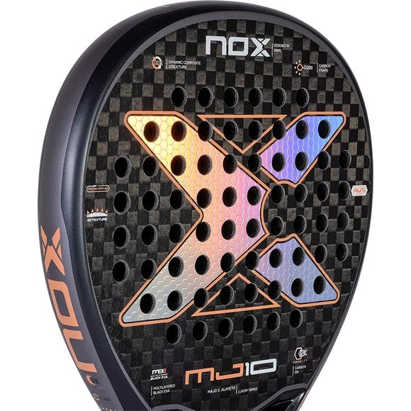 NOX MJ10 LUXURY BY MAJO ALAYETO 2023 PADEL RACKET