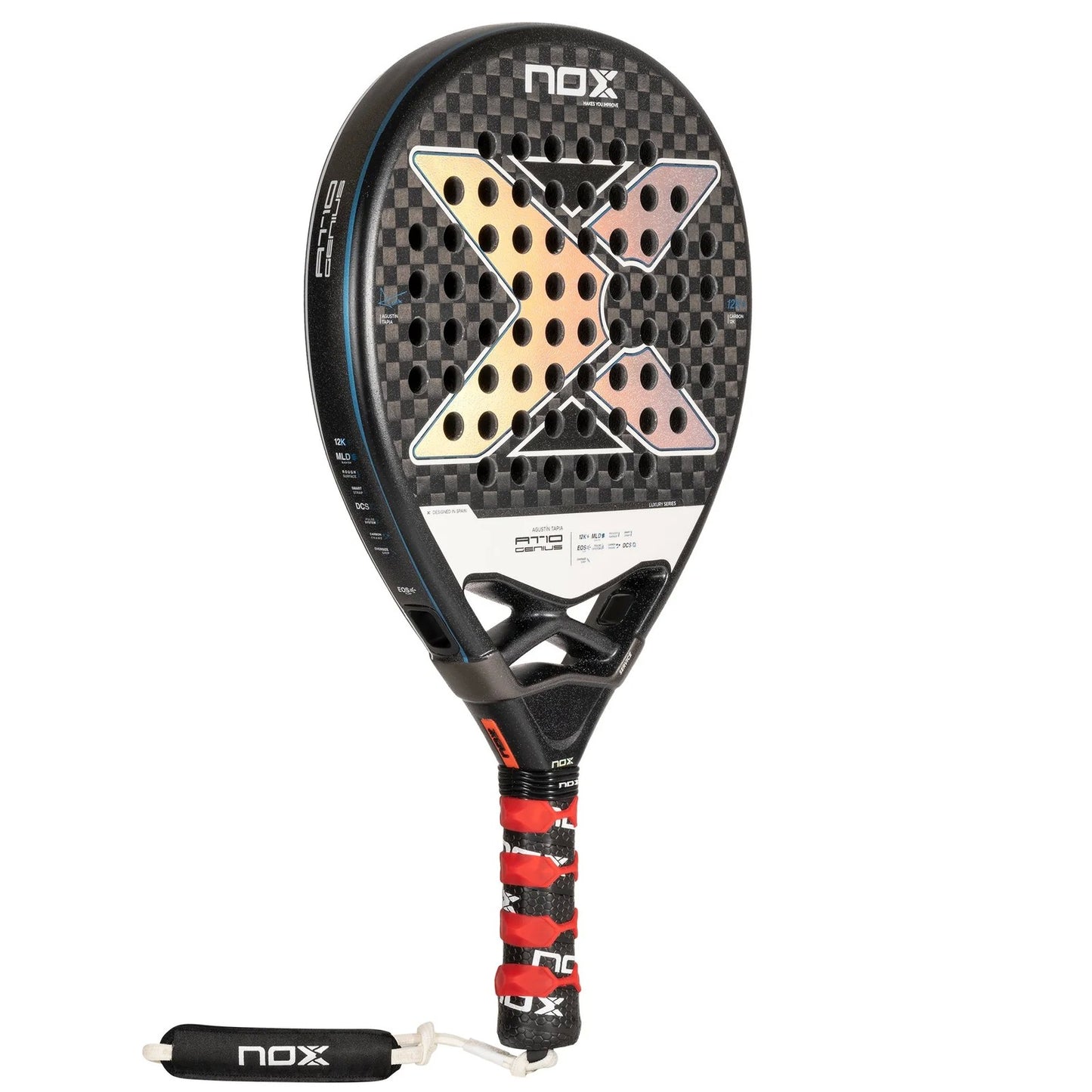 NOX AT10 GENIUS 12K BY AGUSTÍN TAPIA 2024 Padel Racket