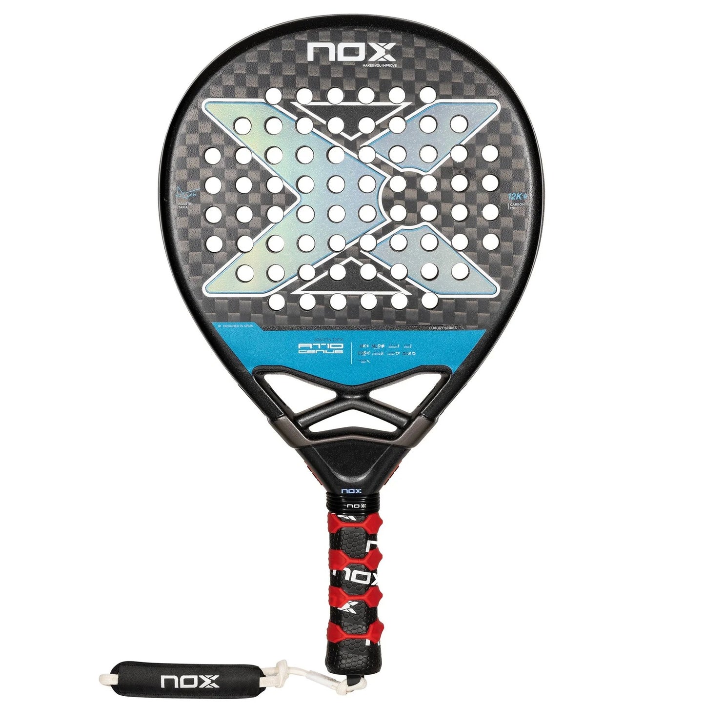 NOX AT10 GENIUS 12K BY AGUSTÍN TAPIA 2024 Padel Racket