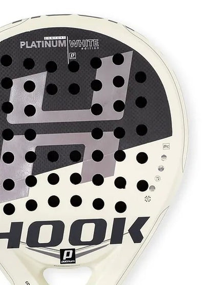 HOOK Platinum White Padel Racket