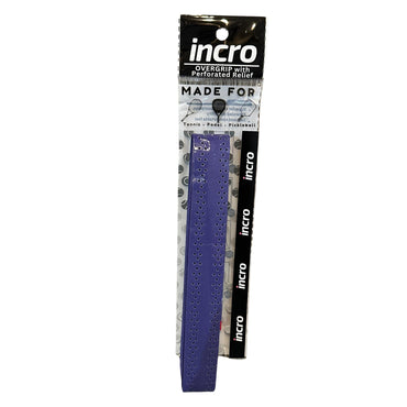 Incro Damping Ridges Overgrip with Perforated Relief – Purple