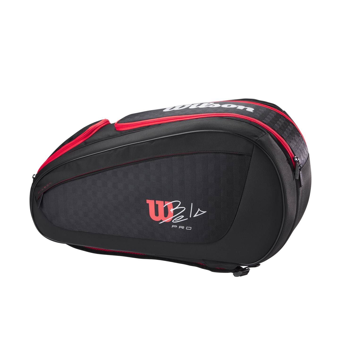 WILSON BELA V3 PADEL RACKET BAG Black/Red