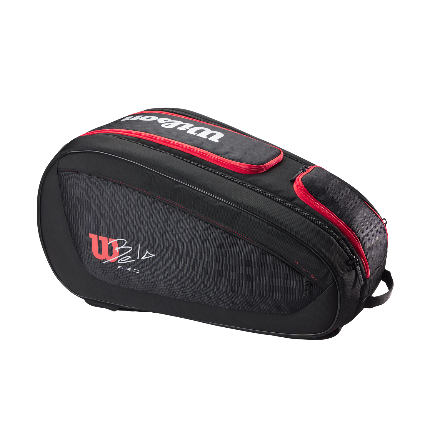 WILSON BELA V3 PADEL RACKET BAG Black/Red