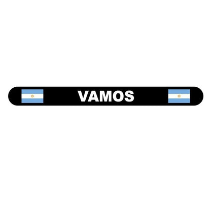 Incro Argentina Flag VAMOS Racket Protector Black