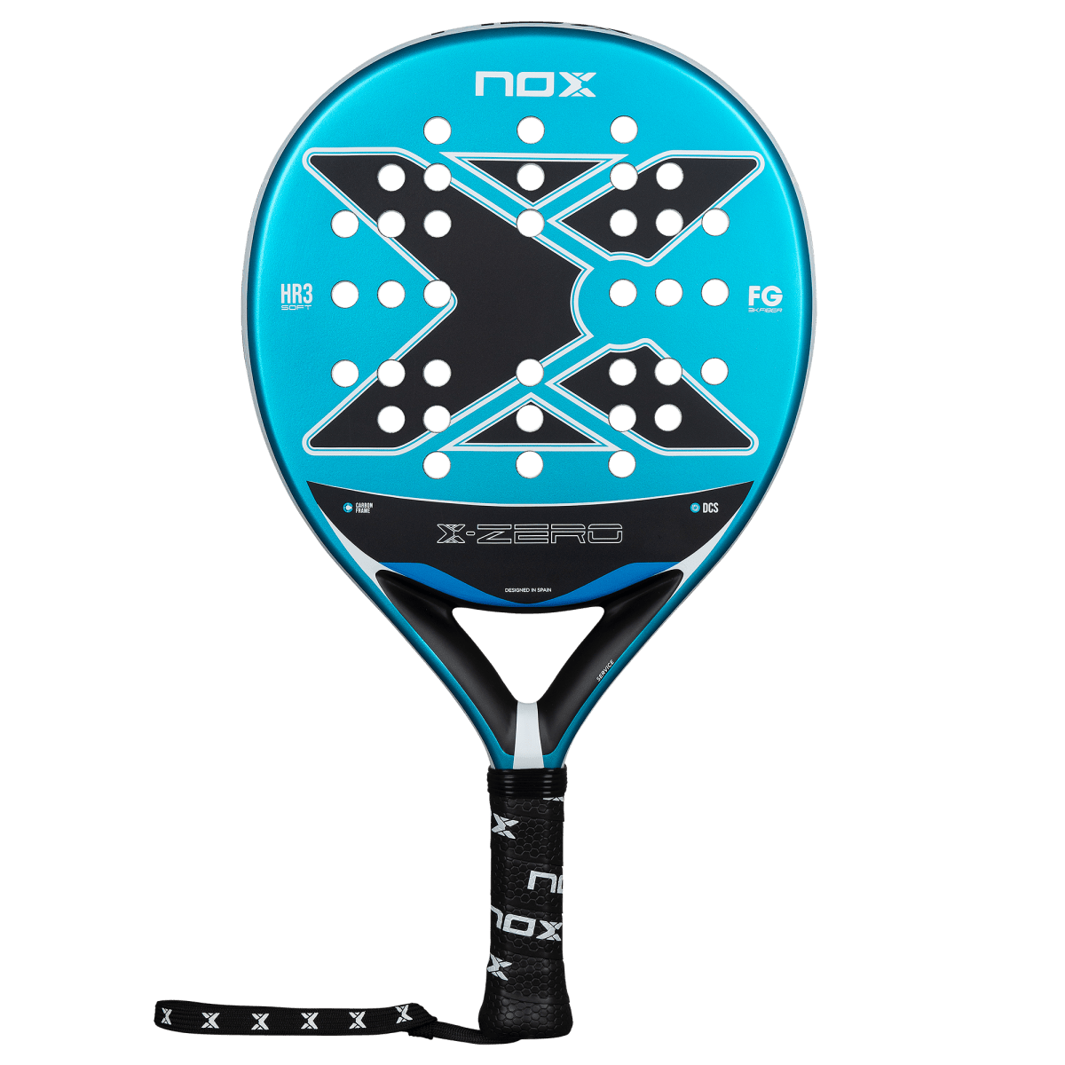 Nox X Zero Blue 2026 Padel Racket For Beginners And Intermediates With Enhanced Control And Forgiveness