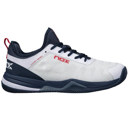 NOX SHOES LUX NERBO WHITE/NAVY CALUXNERWHNA