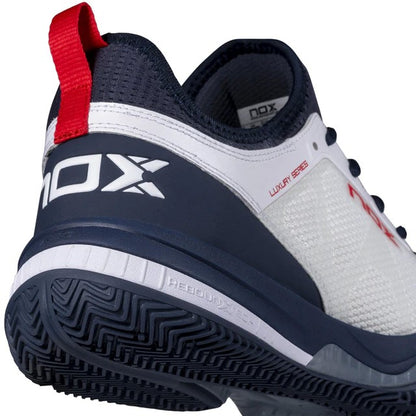 NOX SHOES LUX NERBO WHITE/NAVY CALUXNERWHNA