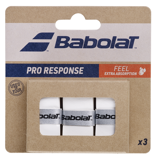 BABOLAT PRO RESPONSE X3 WHITE OVERGRIP