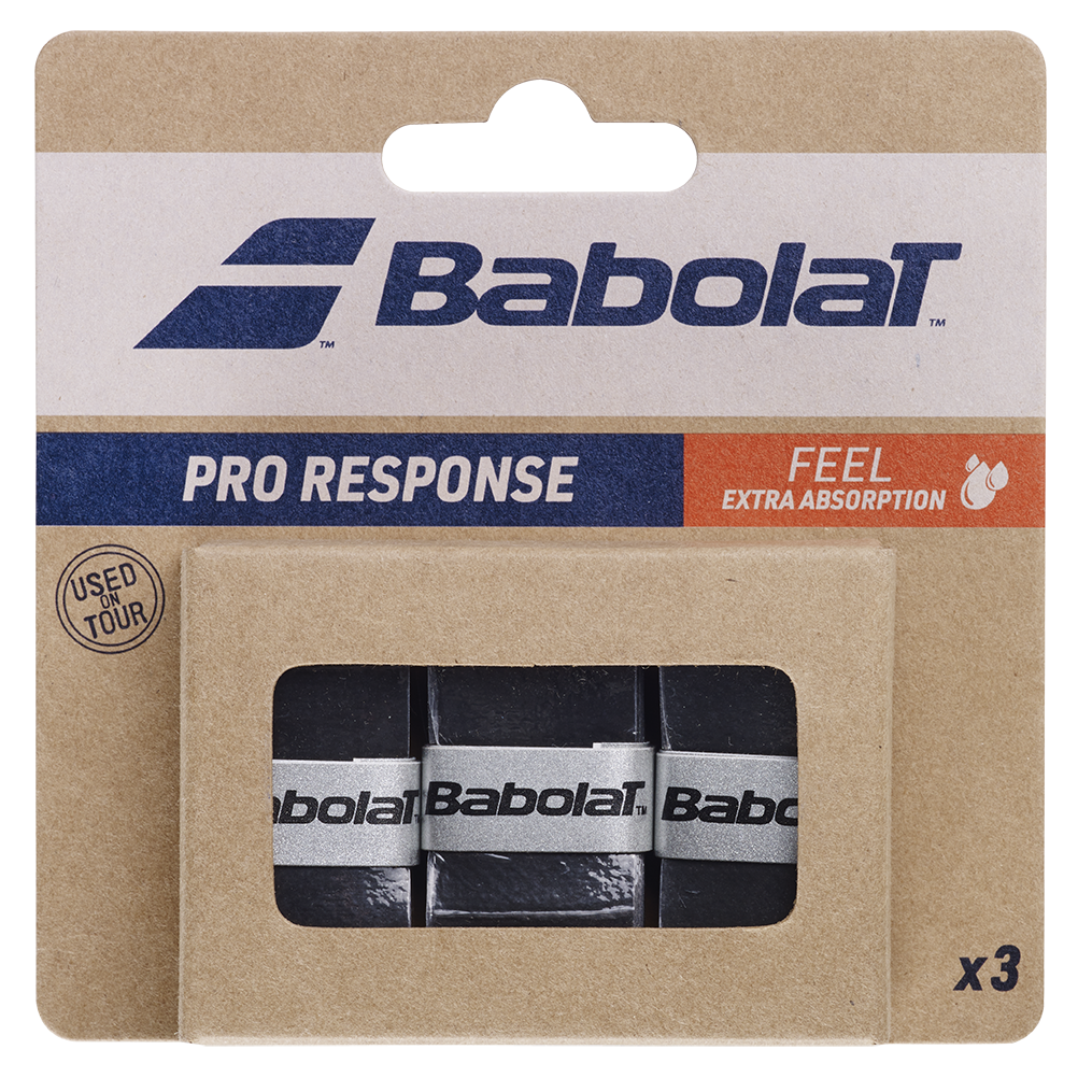 BABOLAT PRO RESPONSE X3 BLACK OVERGRIP