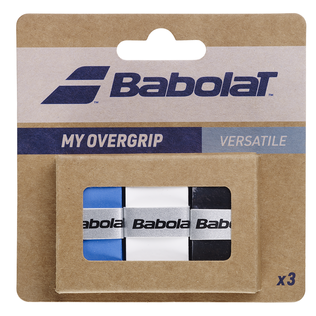 BABOLAT MY OVERGRIP X3 black blue white