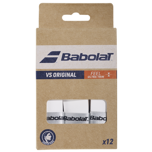 BABOLAT VS ORIGINAL X12 WHITE OVERGRIP